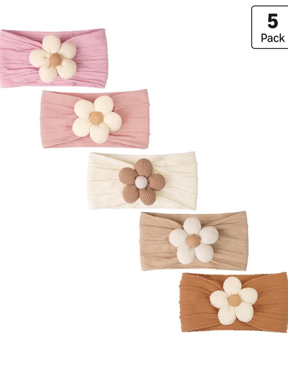 NWOT Flower Headbands